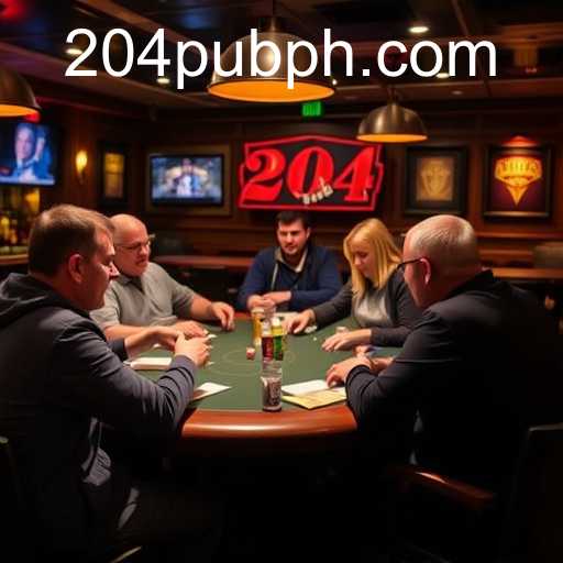 The Intriguing World of Poker Games at 204 Pub